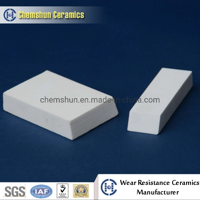 92% 95% Ceramic Lining Brick for Sanitary Industry Ball Mill