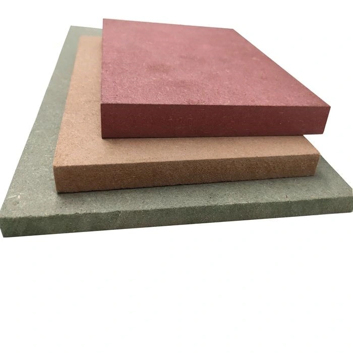Multiple Color Plain MDF Board Can Be Film Faced by Melamine or HPL