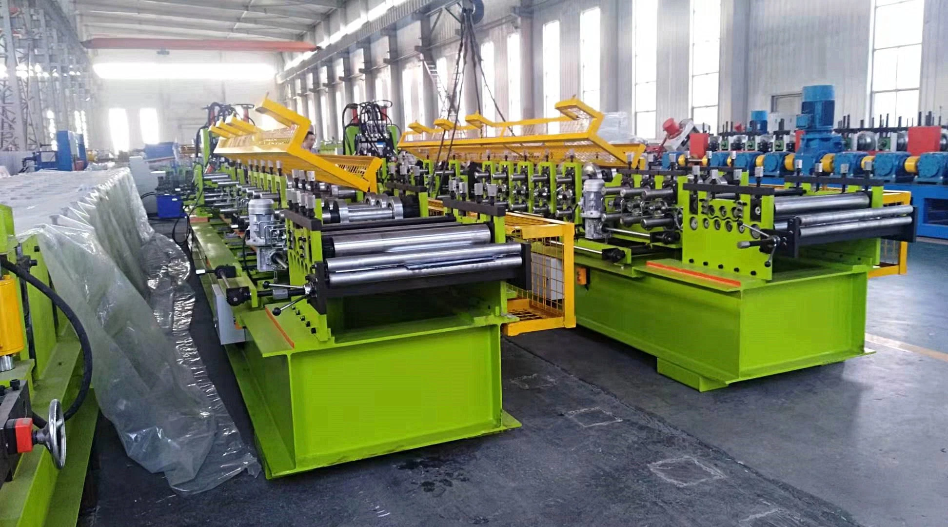 Automatic Exchange Light Weight Purlin Machine with Convenient Operation