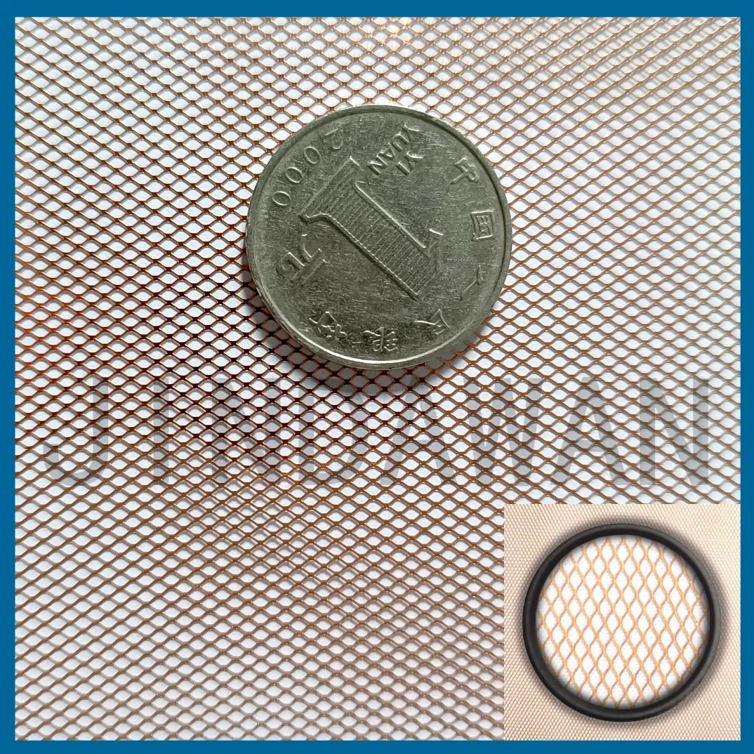 Precision-Expanded Copper Mesh Screen