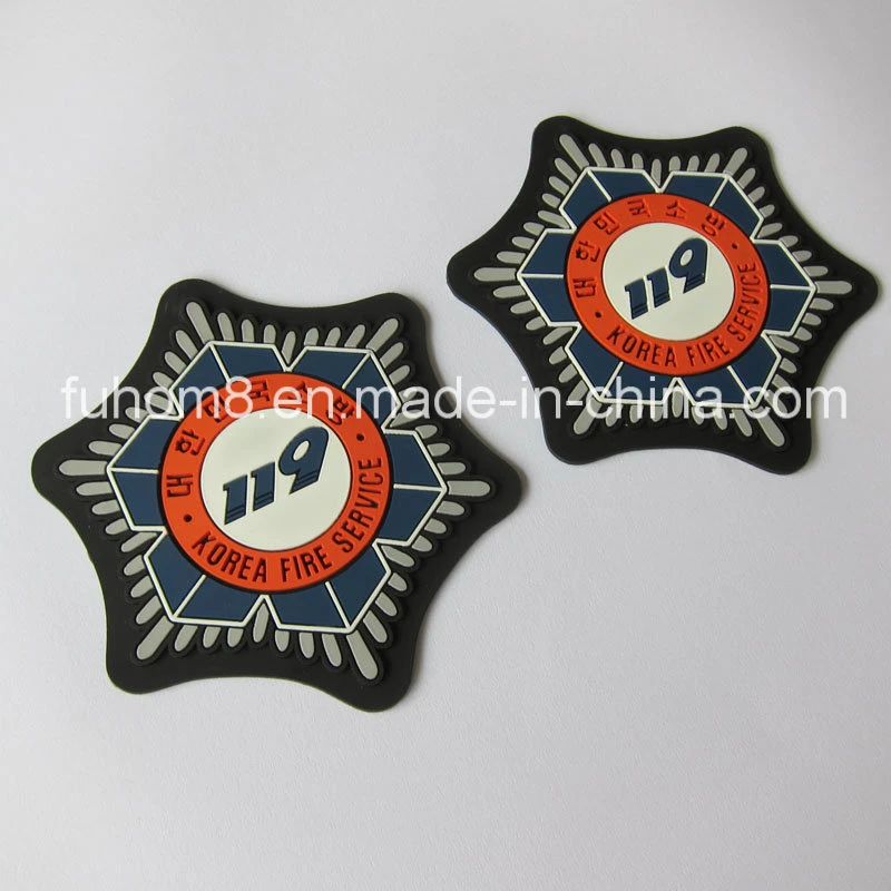 Custom Fashion Garment Silicone / PVC Print Nubuck Leather Label