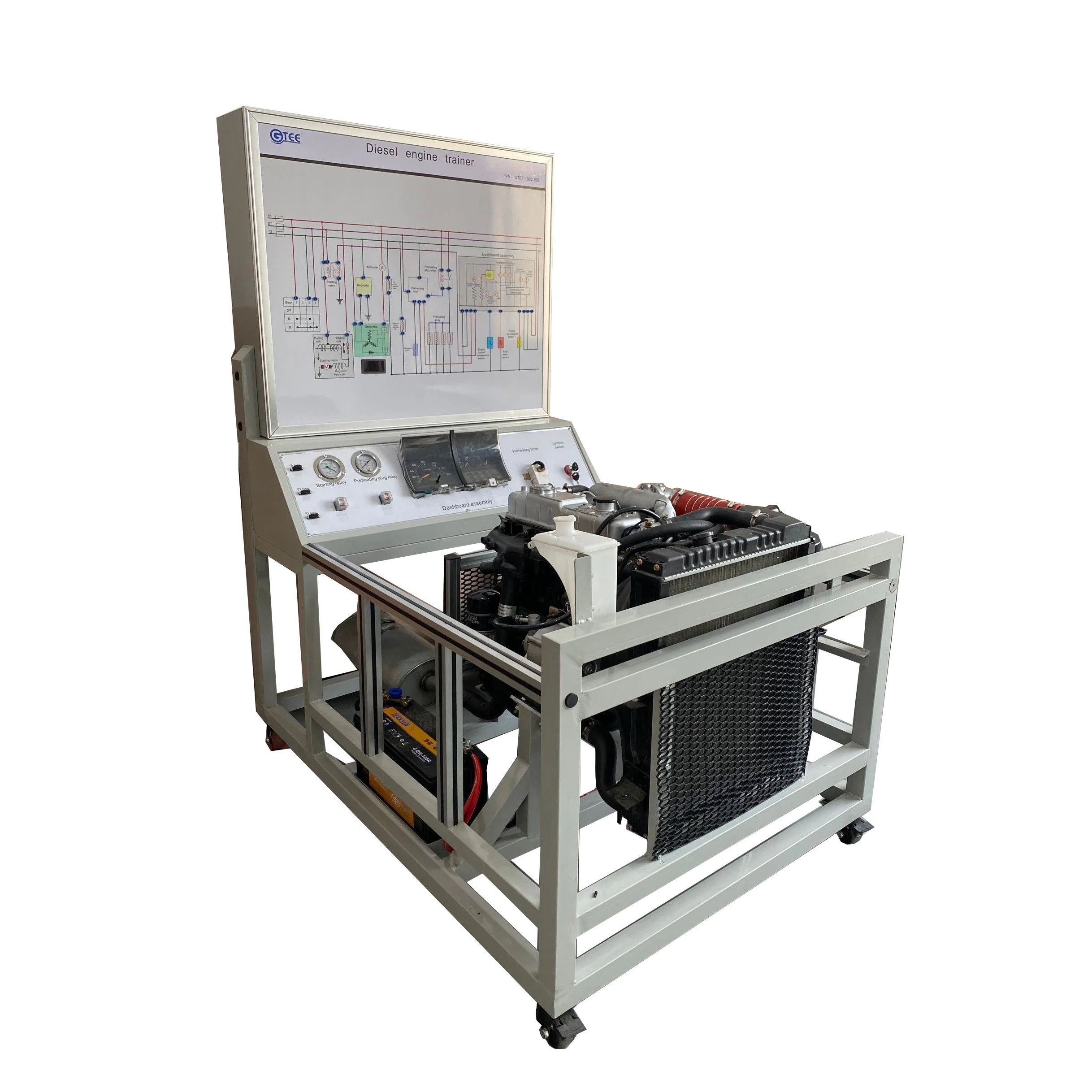 Automotive Common Rail Diesel Engine Training Equipment for Vocational Schools