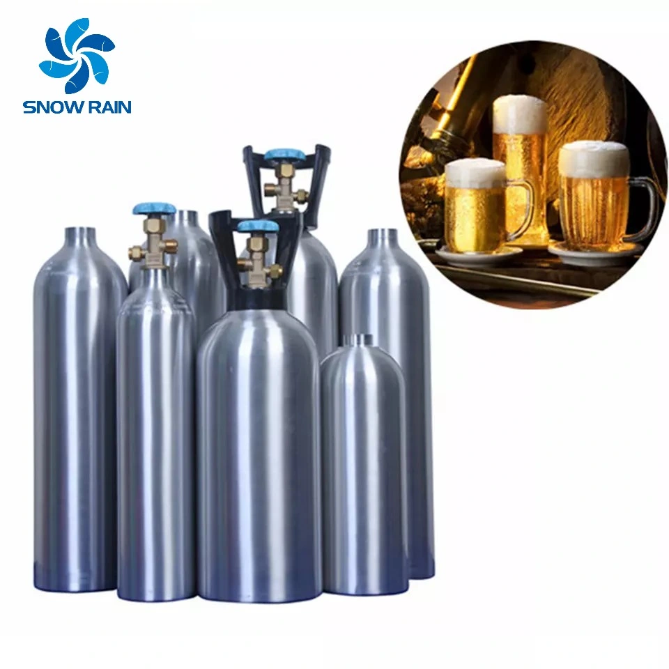 Manufacturer Direct Sale High Pressure Seamless Aluminum Gas Cylinder 6kg