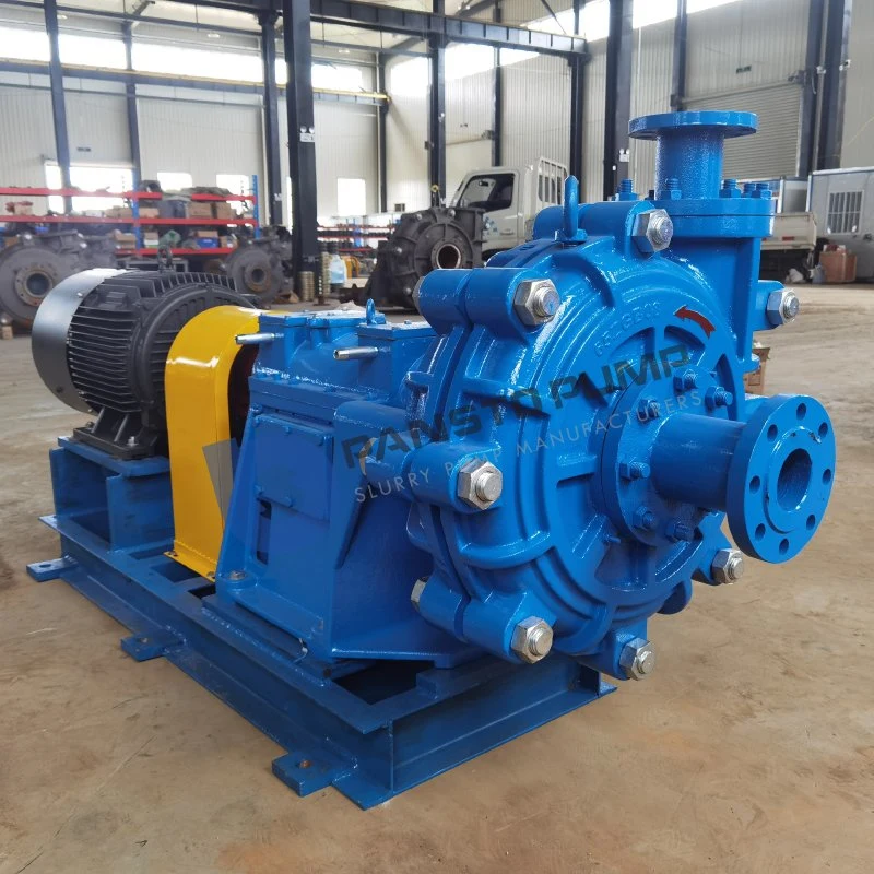 High Performance Centrifugal Horizontal Slurry Pump for Wastewater Treatment