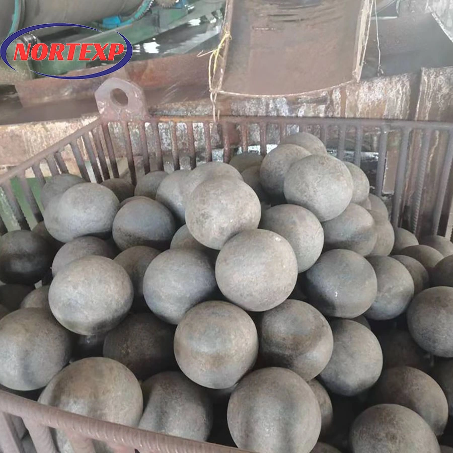 Usine de ciment et de la mine à bille en acier au manganèse 20mm-150mm Balles résistantes d'usure