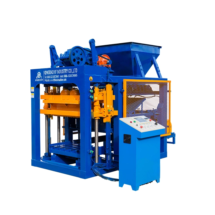 Qt4-25 Automatic Block Making Machine Concrete Mixer Machinery Construction Block Machine