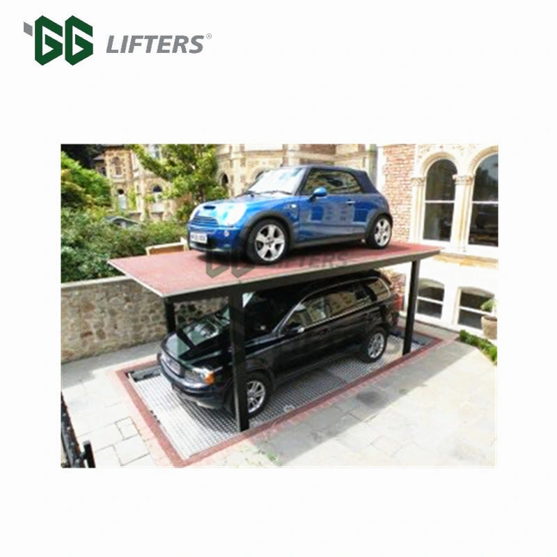 Pit inground car lift for 2-3 levels car parking system