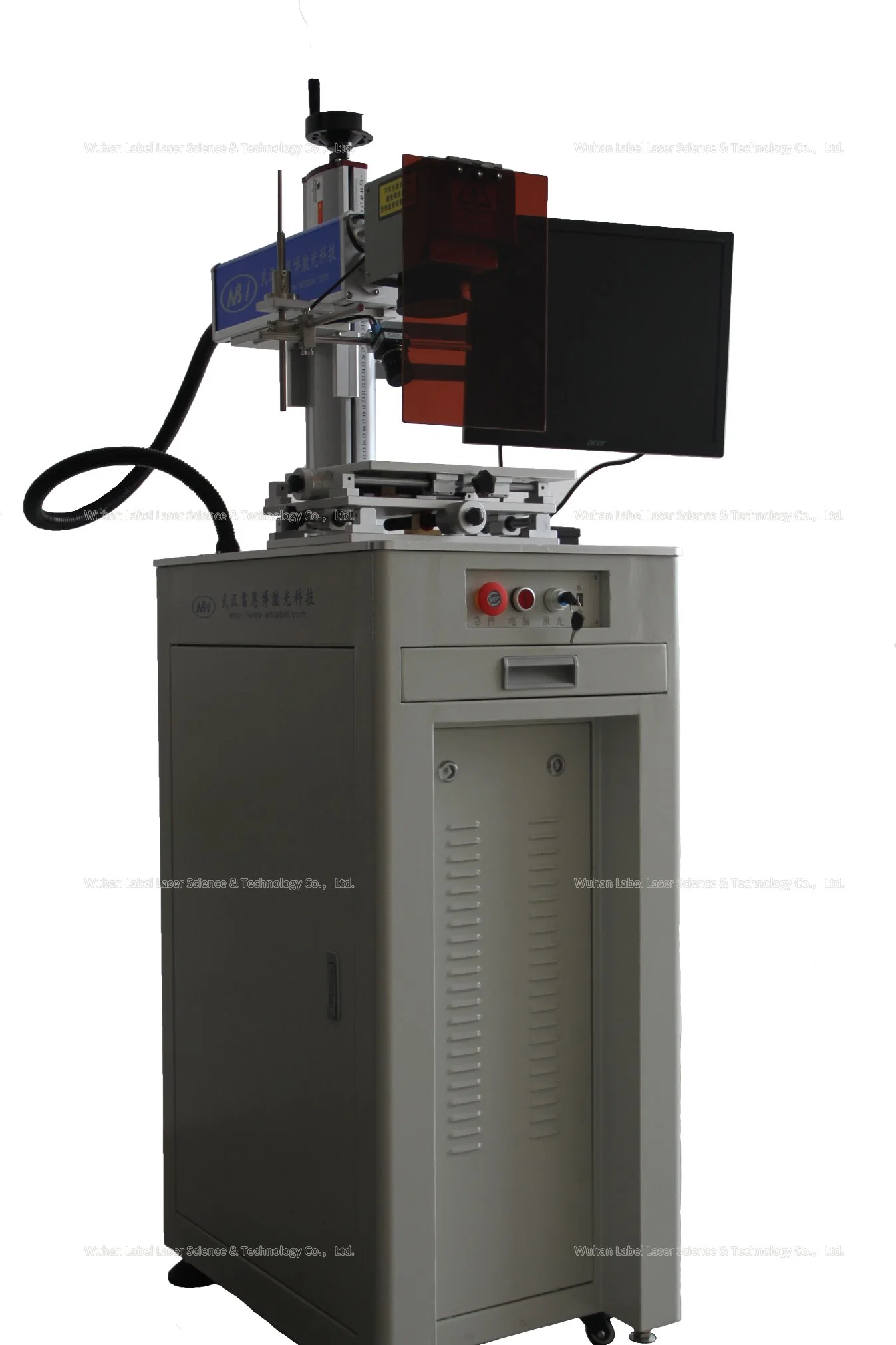 Rondelle plate de métal Marking machine machine de marquage au laser