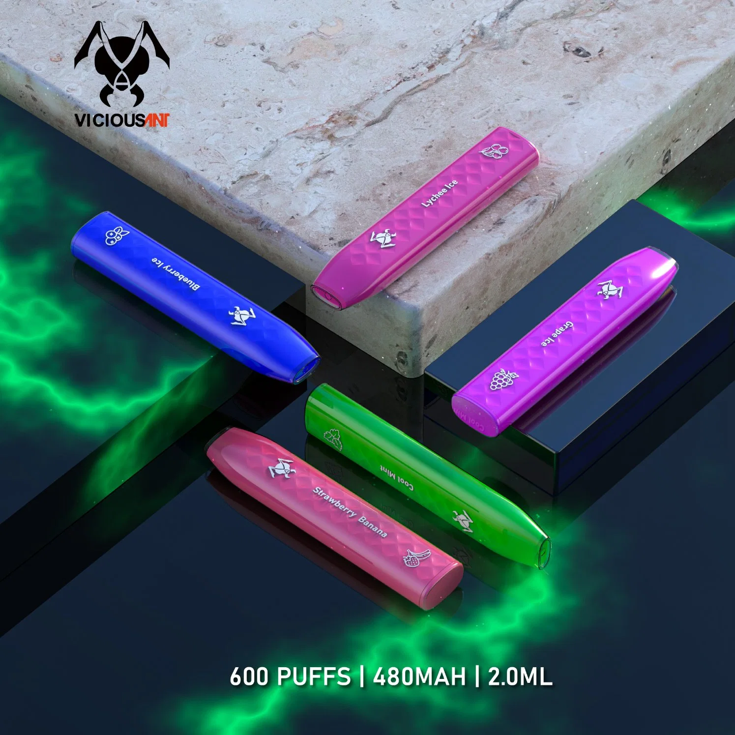 Original 600bouffées Js Vape stylo jetable seulement vaporisateur seulement mon