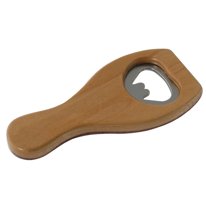 Manufacture Promotional Gift China Wholesale/Supplier Custom Stainless Steel Wooden Bottle Opener