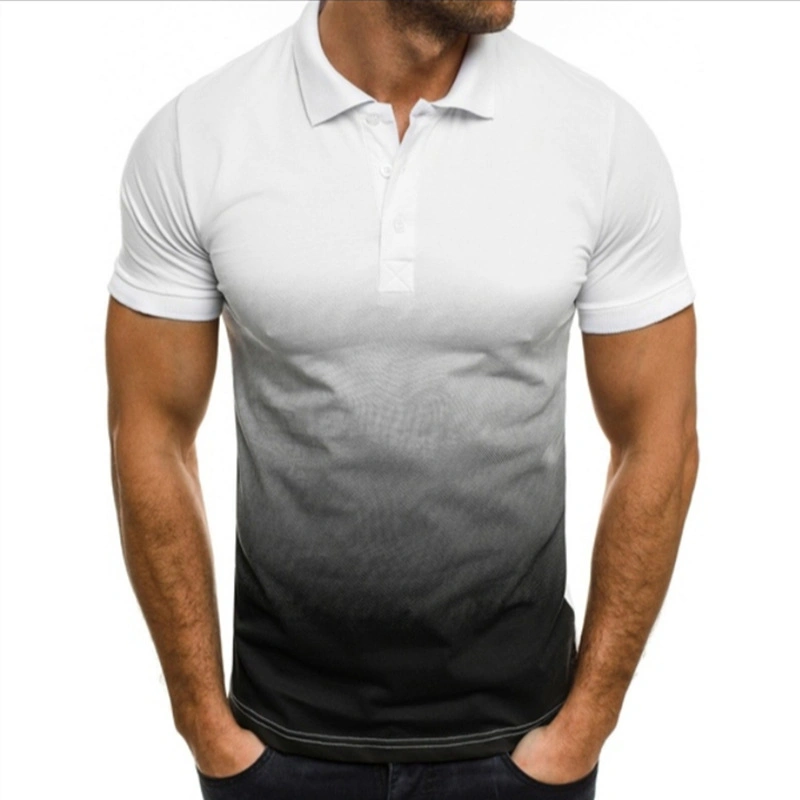 Los hombres Los Hombres camiseta Polo Polo manga corta polo de color de contraste ropa nueva moda Streetwear verano hombres Casual Tops