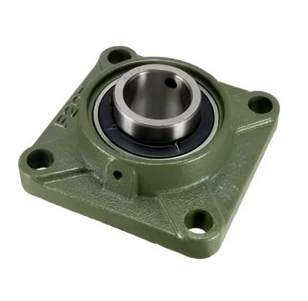 High Speed Rotation UCF205 Square Flange Type Mounted Bearing Unit for Food Machine