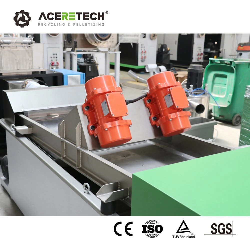 Aceretech PP Baby Diaper Non Woven Waste Compactor Plastic Pelletizing Machine