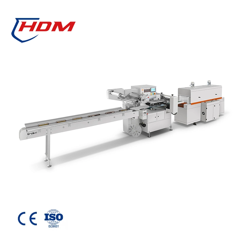 Automatic High Speed Flow Thermal Contraction Shrink Packing Machine Automatic Wrapping Machine