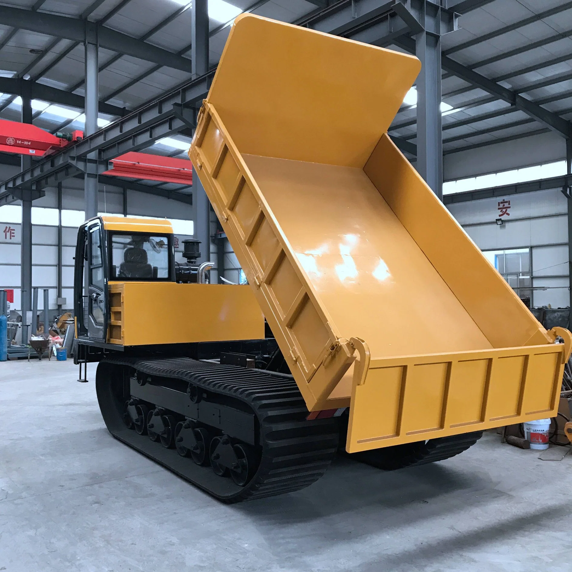 6-20 toneladas de carga útil Crawler Carrier vía Dumper para Foreset y la agricultura