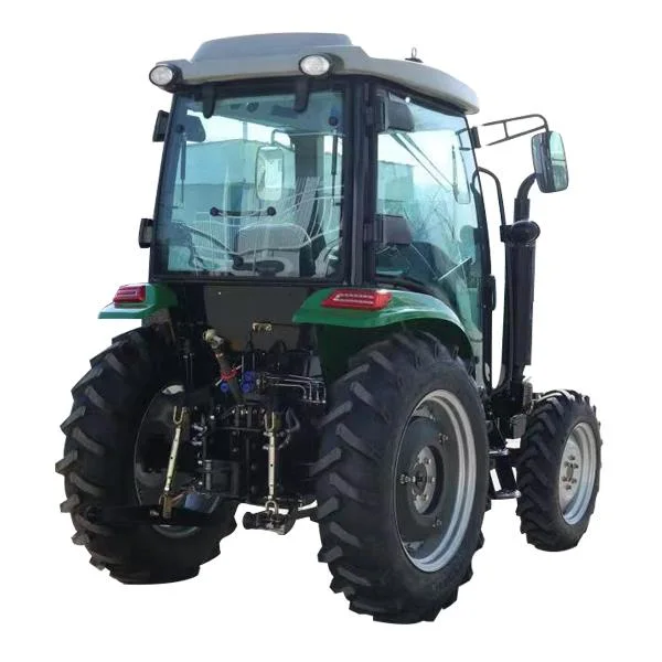 Hot Sale Discount 50HP 70HP China Agricultural Equipment Factory 4WD Small Compact Garden Cheap Wheel Mini Farm Tractor with Front End Loader and Backhoe