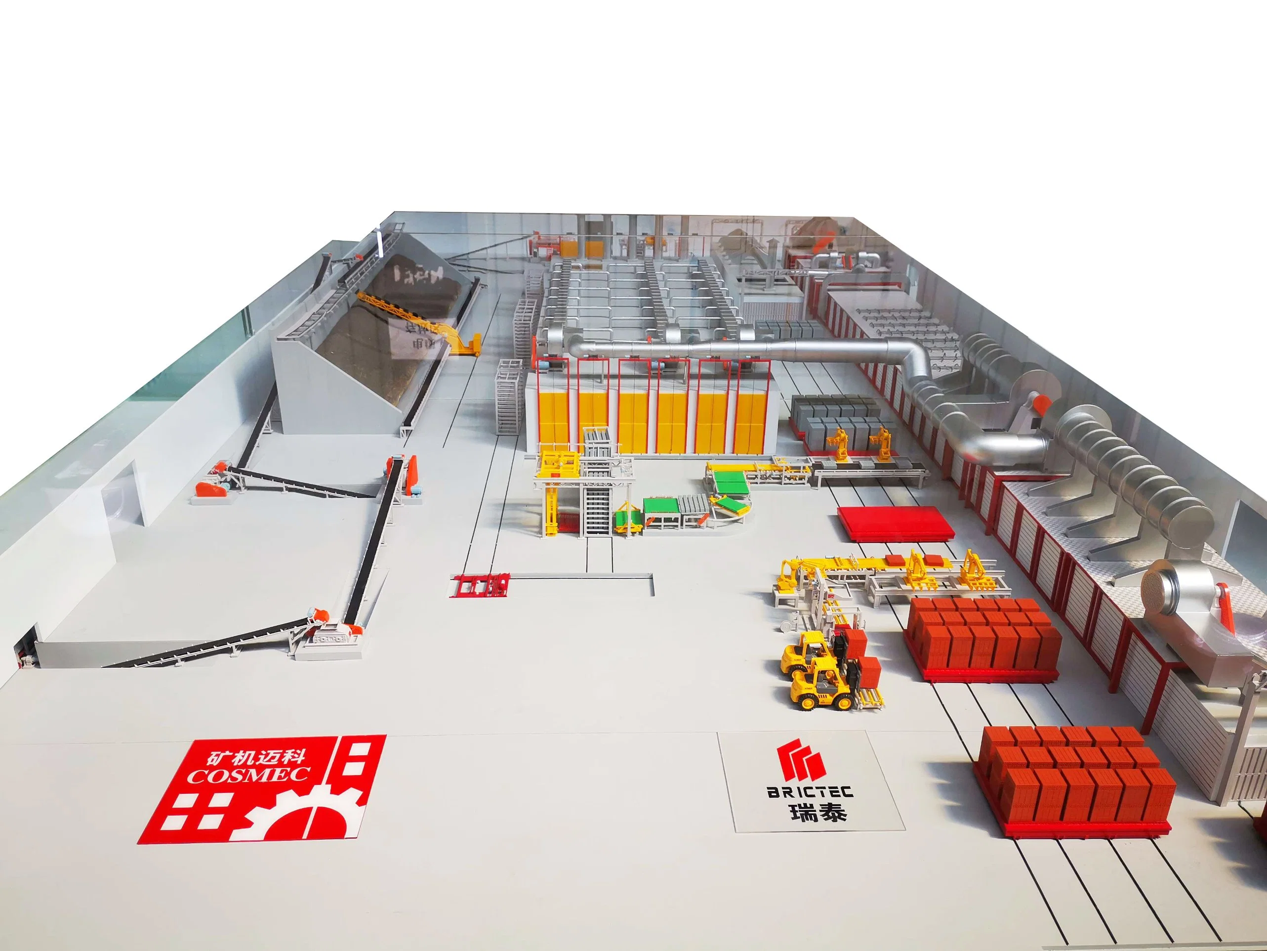 Máquina para fabricar ladrillos de arcilla roja quemados de forma automática con una capacidad de 12000 unidades por hora para la línea de producción de ladrillos de arcilla.