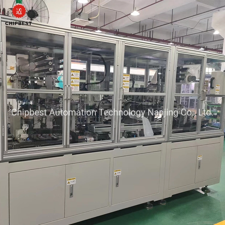 Dongguan Factory Price Supply Automatic Pouch Cell Layer by Layer Stacking Machine Battery Electrode Z-Stacker Lamination Stacking Machine