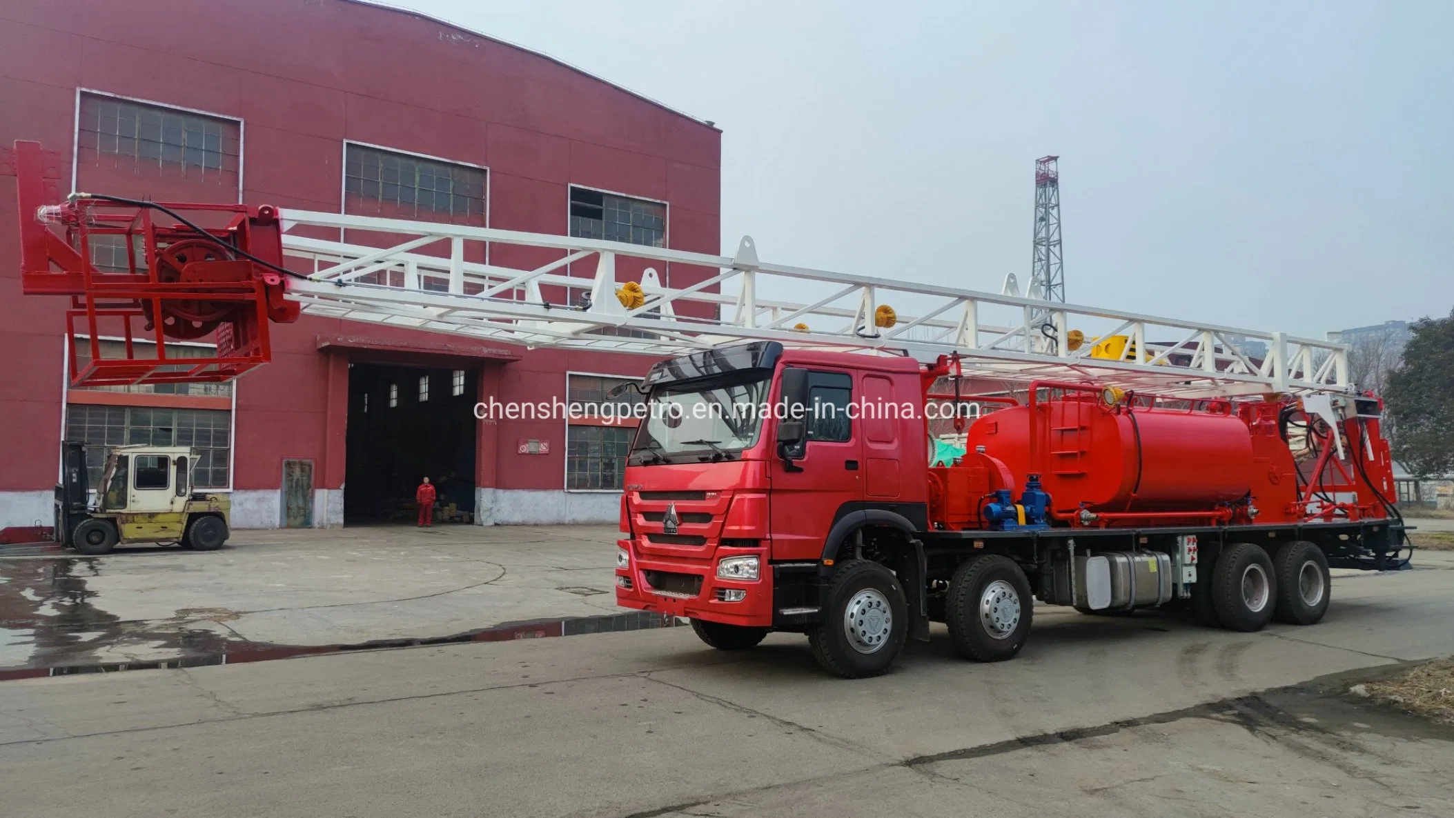 FBU Flushby Rig Flushing by Unit Xj150HP 30t/50t 5000psi 35MPa Für Spülbrunnen und Workover Rig Zyt Petroleum