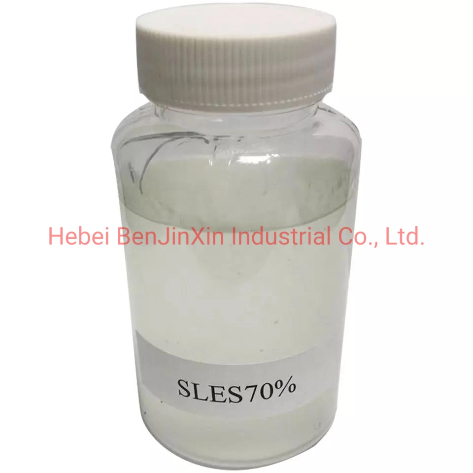 Chemical Raw Material SLES 70% Detergent Solvent SLES 70 Price Sodium Lauryl Ether Sulfate