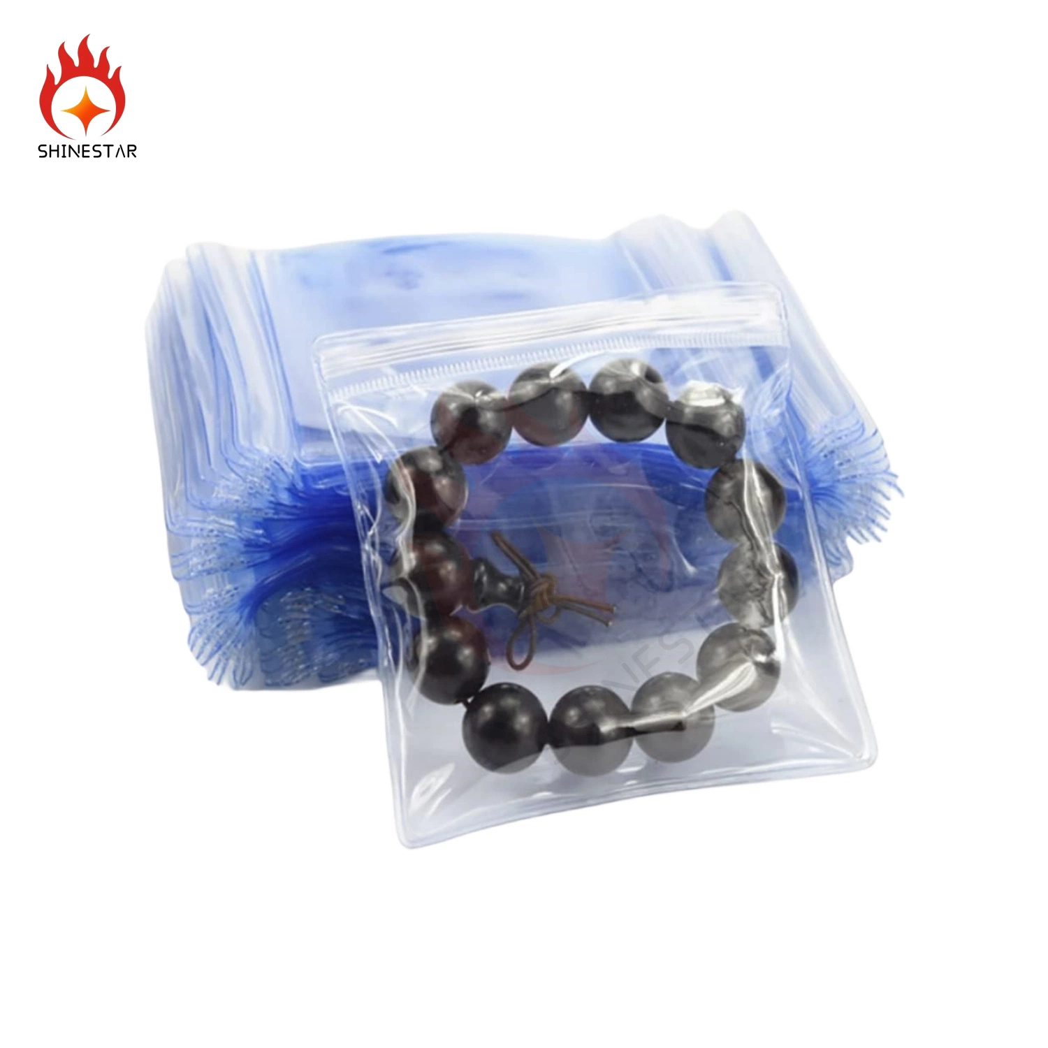 PVC Clear Jewelry Anti Oxidation Zipper Bag Antitarnish Plastic Bags