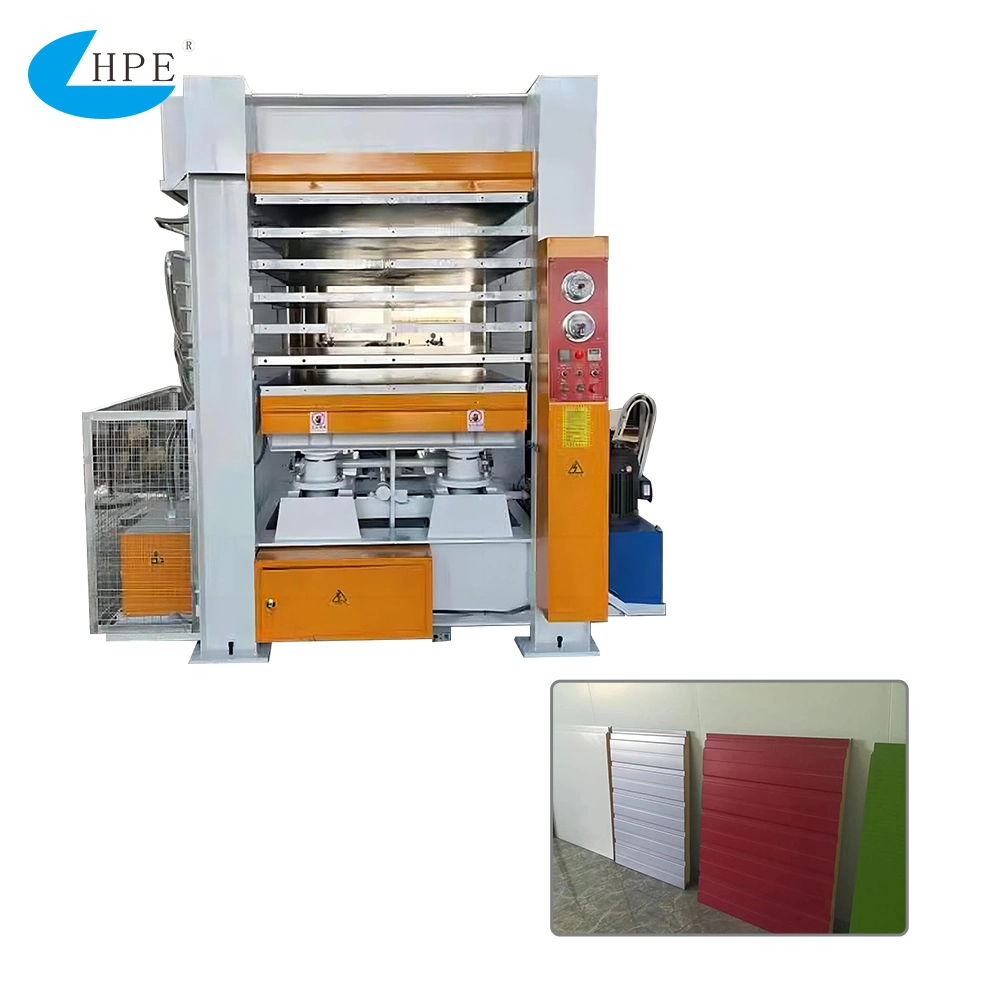 Prefabricated Building Sandwich Panel Intermittent PU Foaming Multilayer Laminating Machine