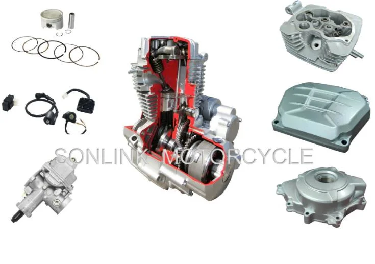 Motor Cycle Parts and Accessories for Motorcycle Cg125 Cg150 Gn125 Gn200 Tvs Yamah Bajaj