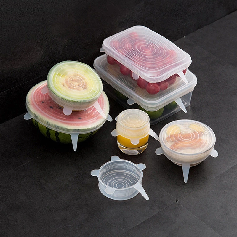 Silica Gel Heat Preservation Lids Cooking Food Fresh Cover