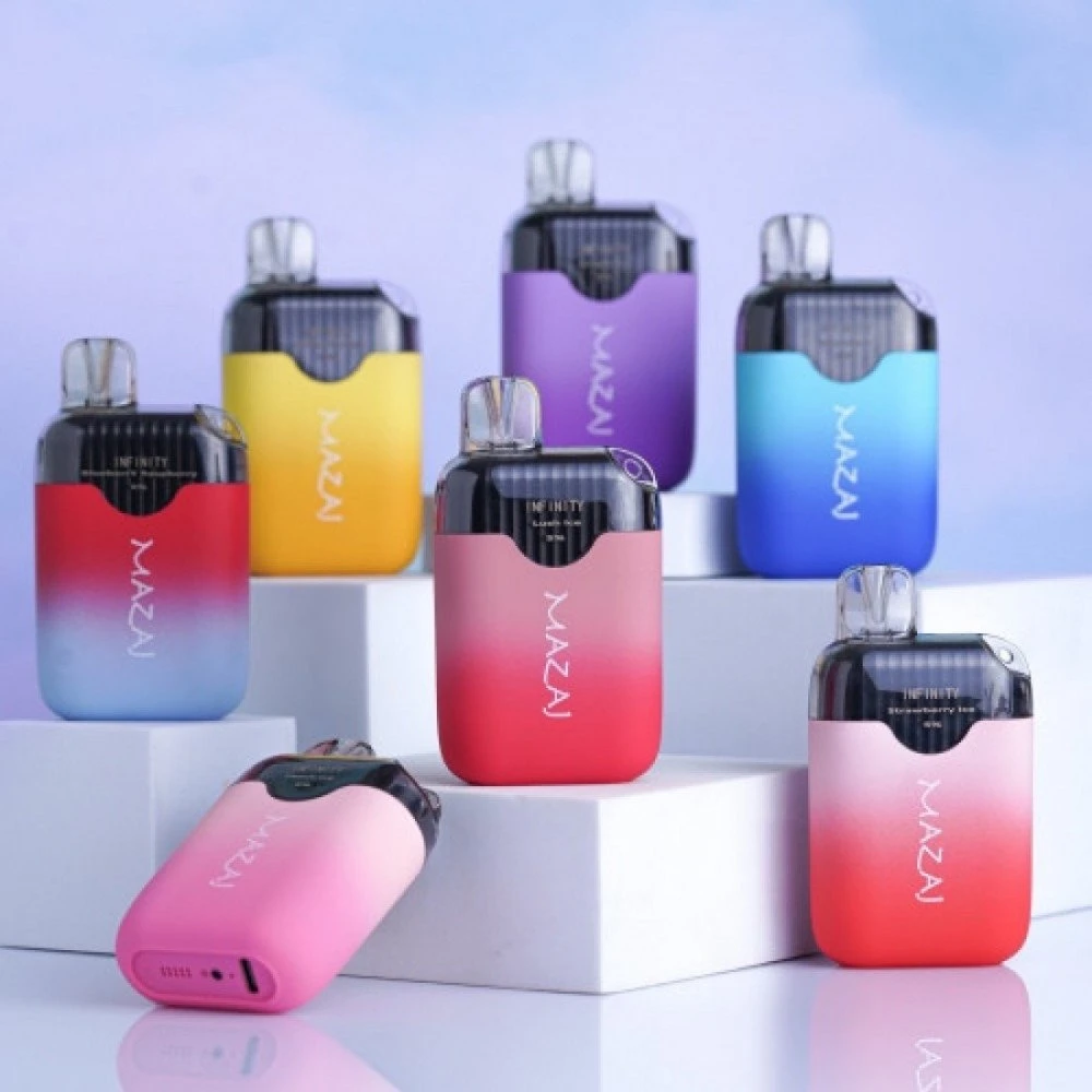 Одноразовый Vape с логотипом на заказ Mazaj 3000 4500 5000PCS 5000 Puffs Горячие опушки Оптовая I Vape Электронный сигарет Puff Stick Одноразовый стилус Vape