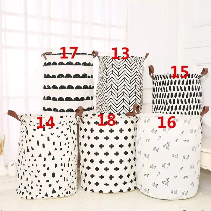 Premium Foldable Dirty Clothes Basket with Waterproof Lining