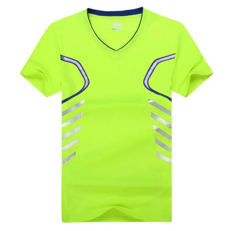 China Wholesale/Supplier hombres' S Gimnasio ropa sport vestir bien ajustada a los hombres' S Secado rápido en forma de Corazón Collar camisetas