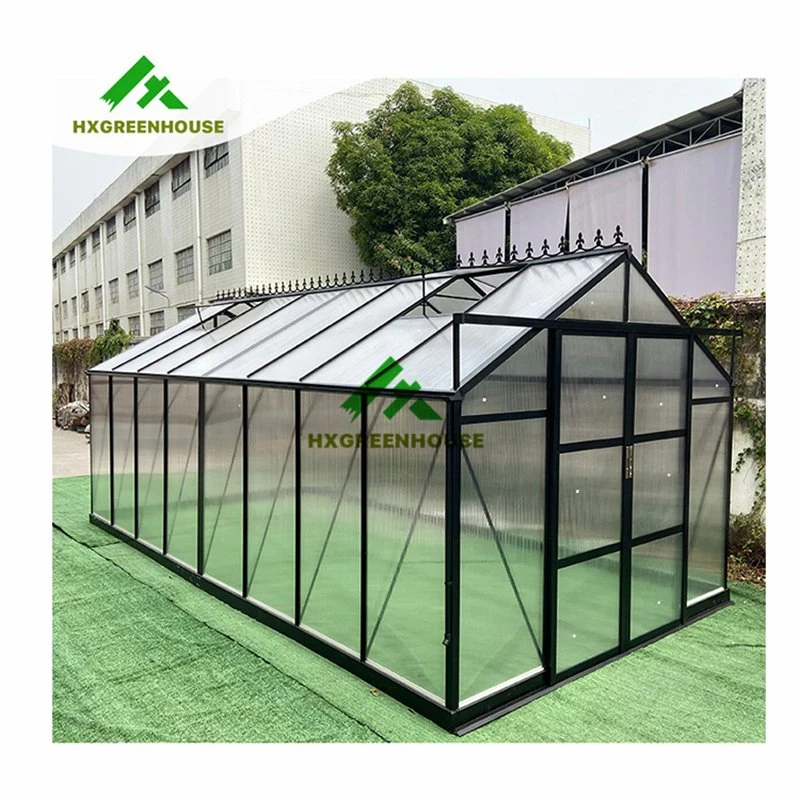 Complete System in America Film Plastic Galvanized Bracket Blackout Agricultural Self Watering Greenhouse