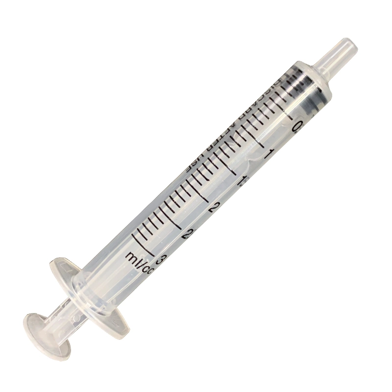 Medical Disposable 3 Parts Vaccine Syringe 1ml 2ml 3ml CE ISO FDA