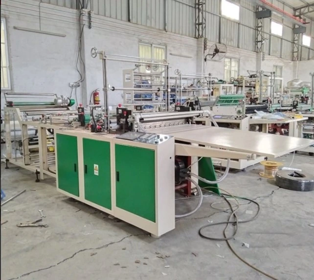 Plastic T Shirt Bag Making Machine Flat-Open Bag Making Machine Plastic Bag Making Machine