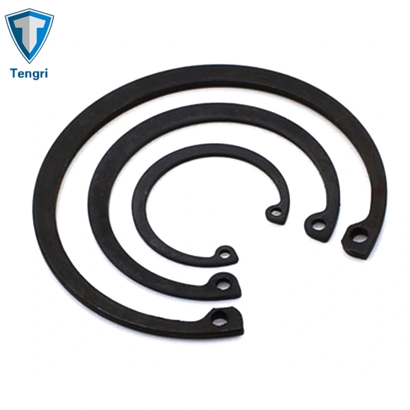 65mn Internal Circlip Ideal Wire Nut External Retaining Ring with Black Coating DIN472 DIN471