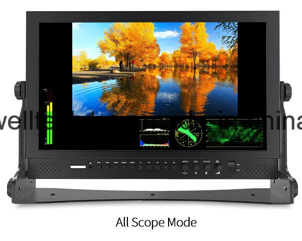 3 Color Tally Light 17.3 Inch LCD Display with 3G-SDI Input