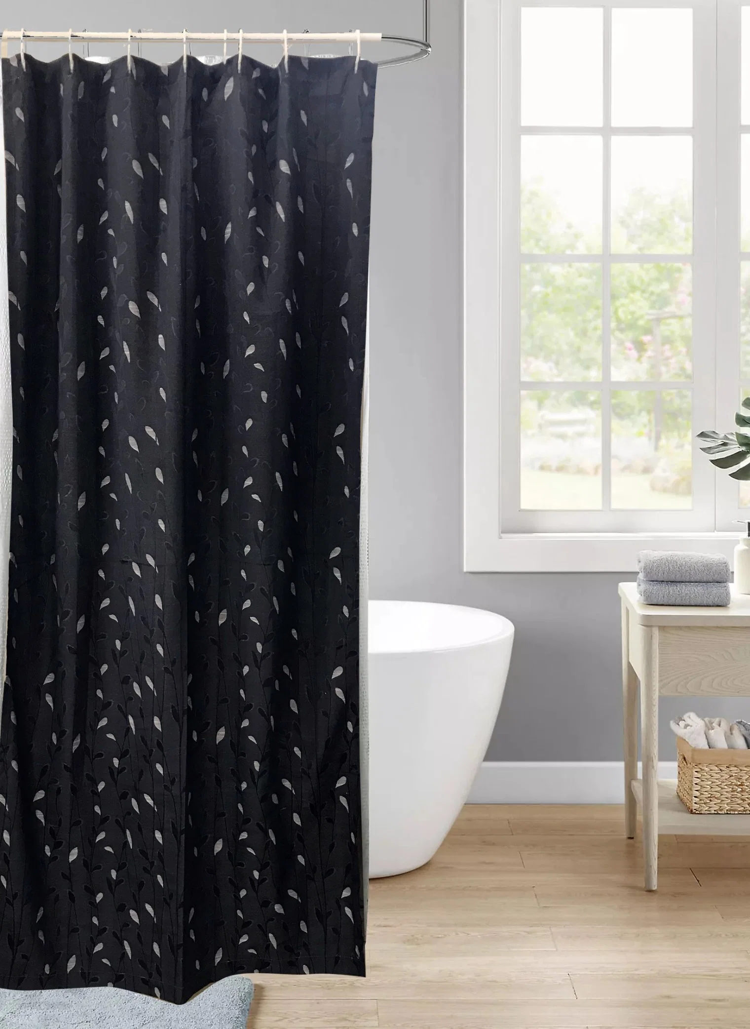 Luxury Modern High quality/High cost performance  Waterproof Bath Room Hotel Shower Curtains