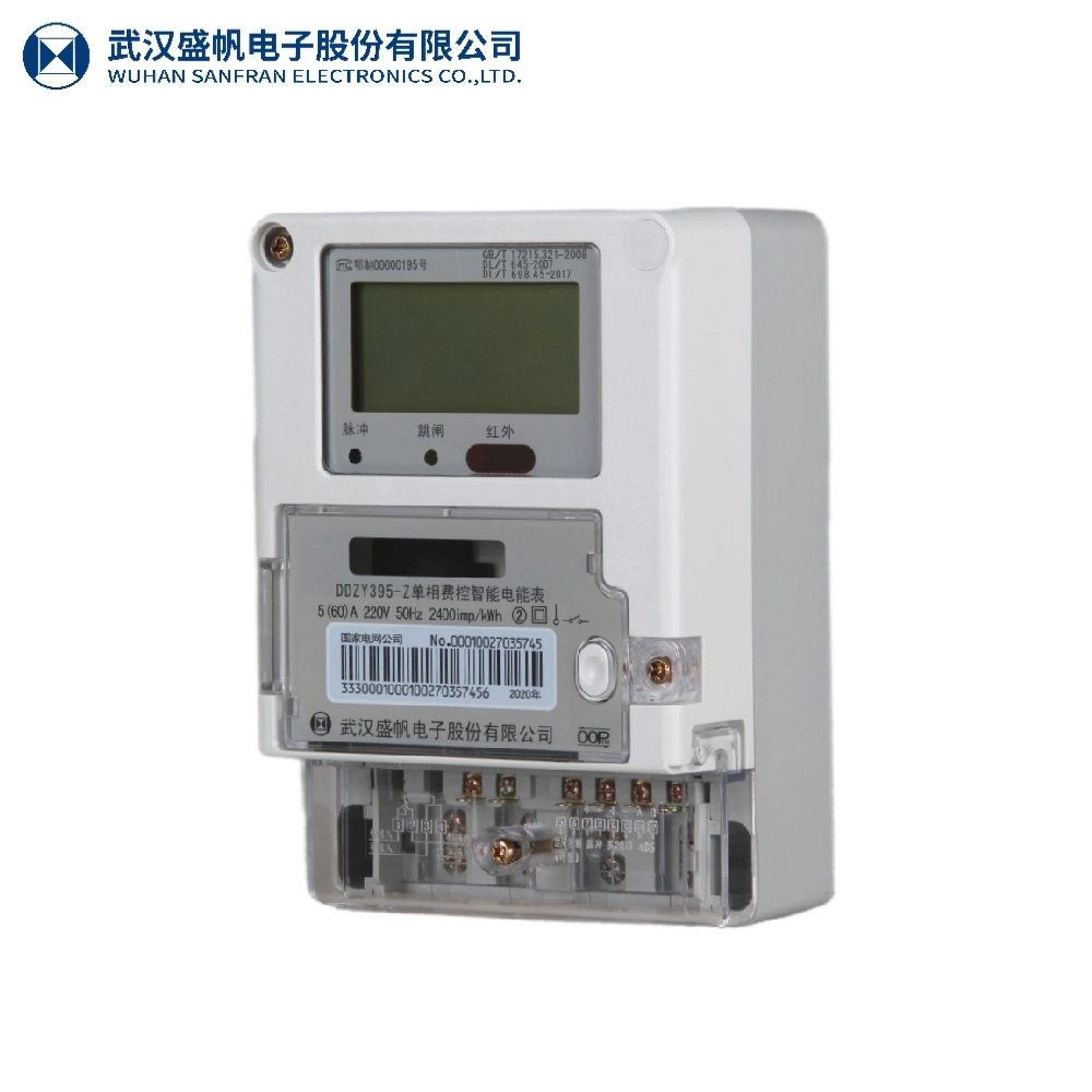 Smart Prepayment Multi Step Price Single Phase Electric Meter