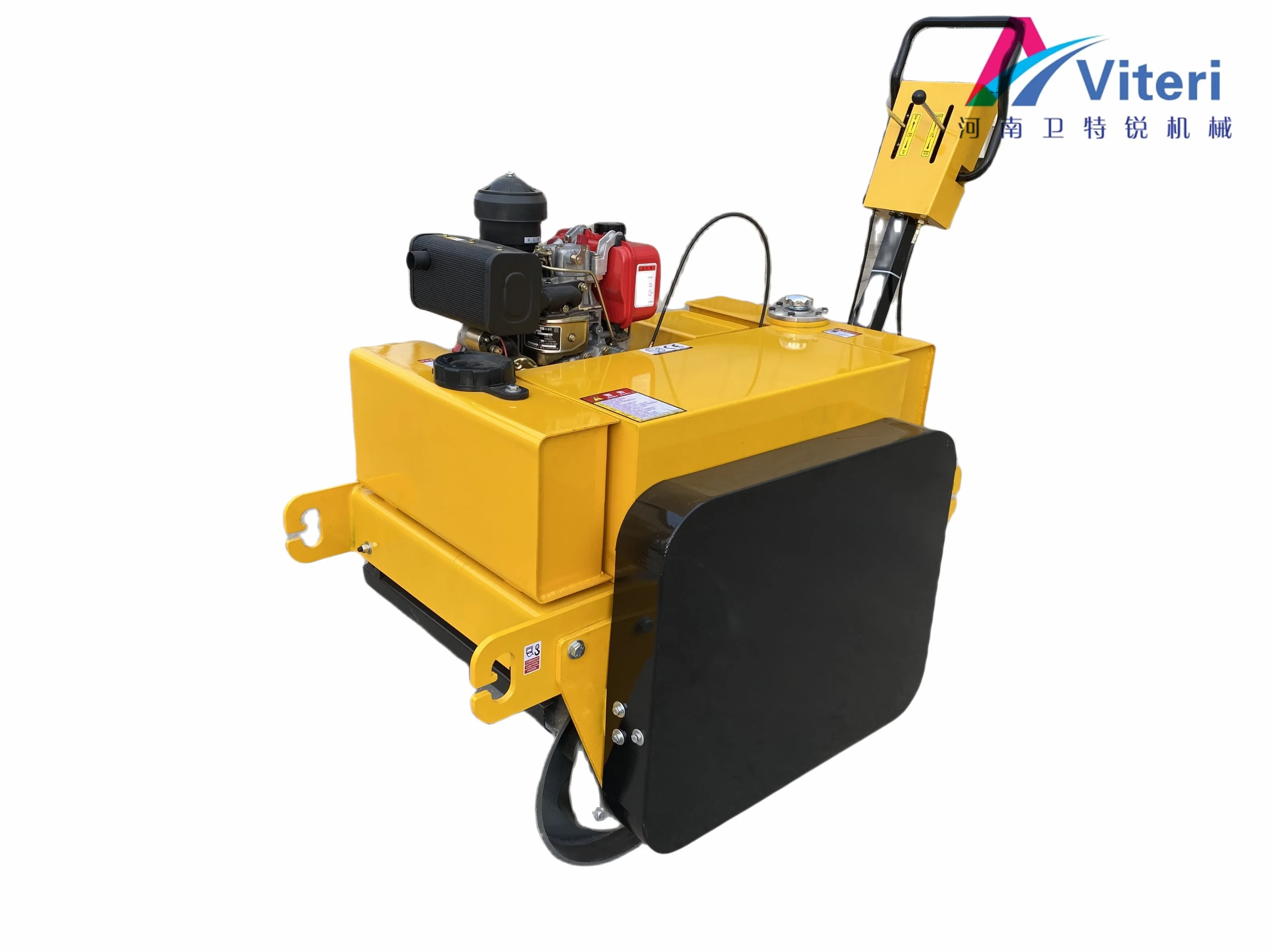 Fvr-7005 Asphalt Surface Compactor Mini Machinery Road Roller 600kg Cheap Hand Push Vibrating Asphalt Road Roller