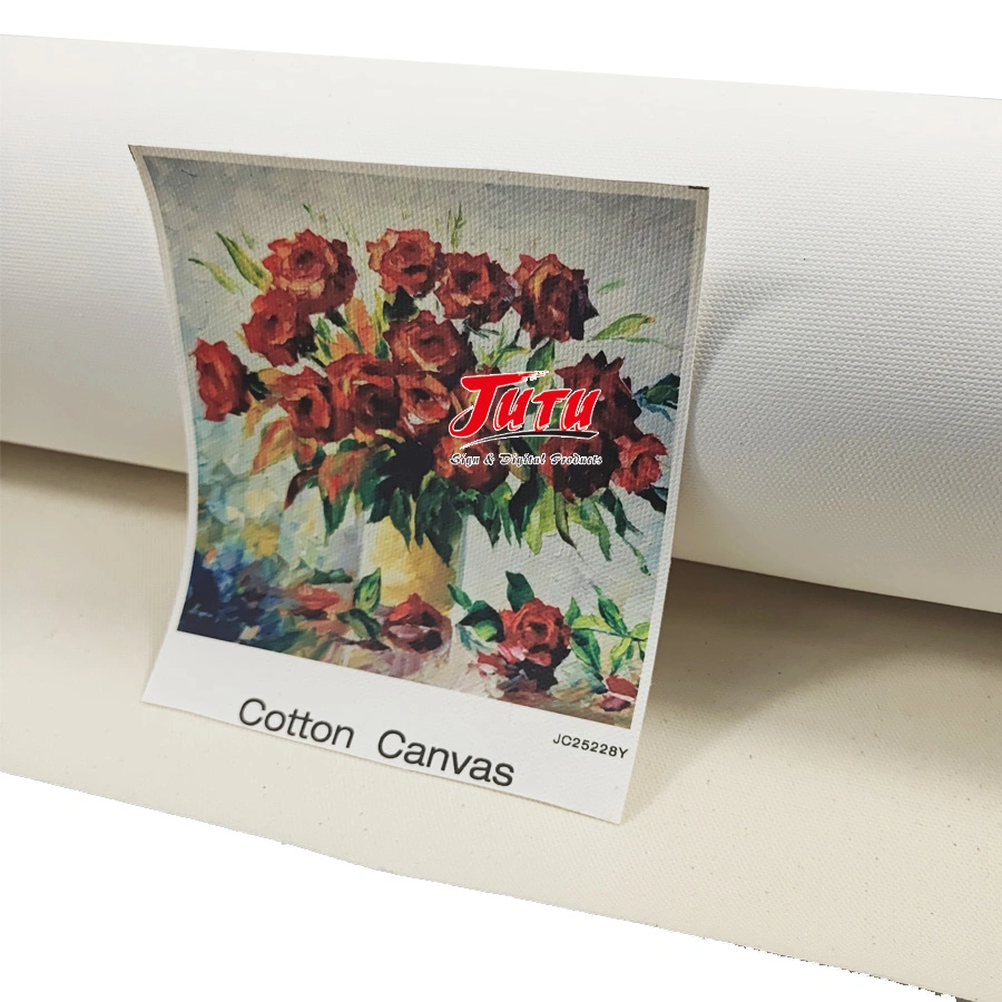Jutu Material ecológica el rendimiento de color precisa para la impresión digital lienzo de algodón