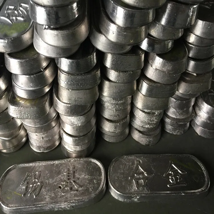 White Metal Ingot Tin-Based Alloy