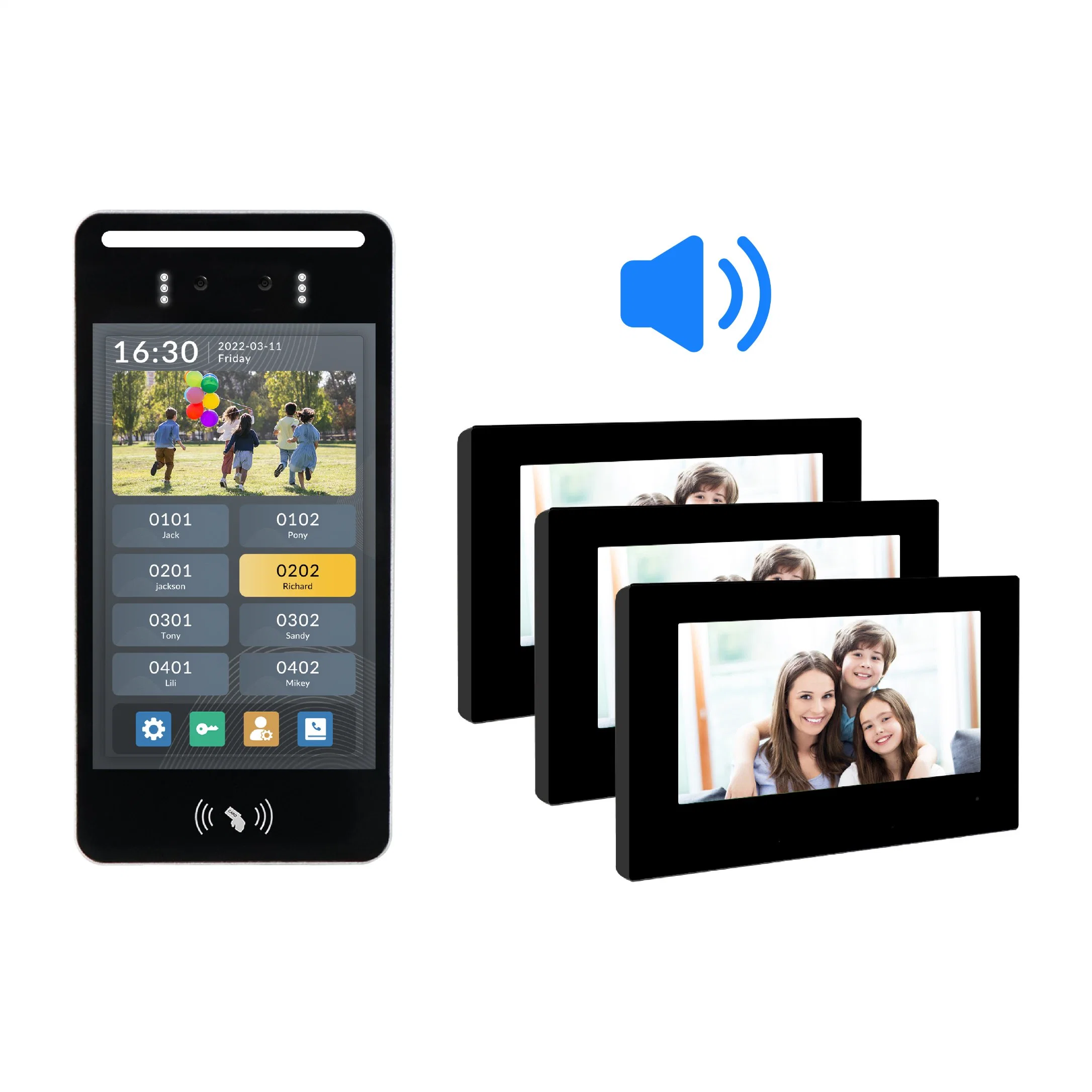 Wireless Video Door Phone with Camera Tuya Intercom for Home Doorbell