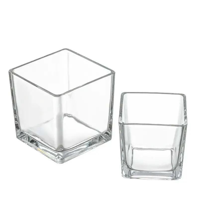 Custom Transparent Candle Jar with Lid 150ml 320ml 650ml 1000ml Empty for Candle Making Luxury Vessels Containers