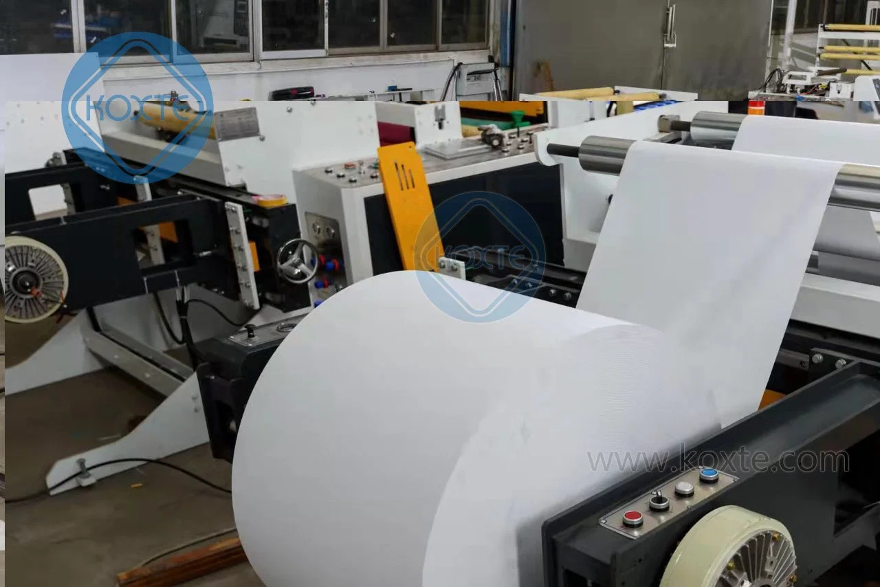 Automatic Honeycomb Wrapping Kraft Paper Roll Sheeting Cutting Machine