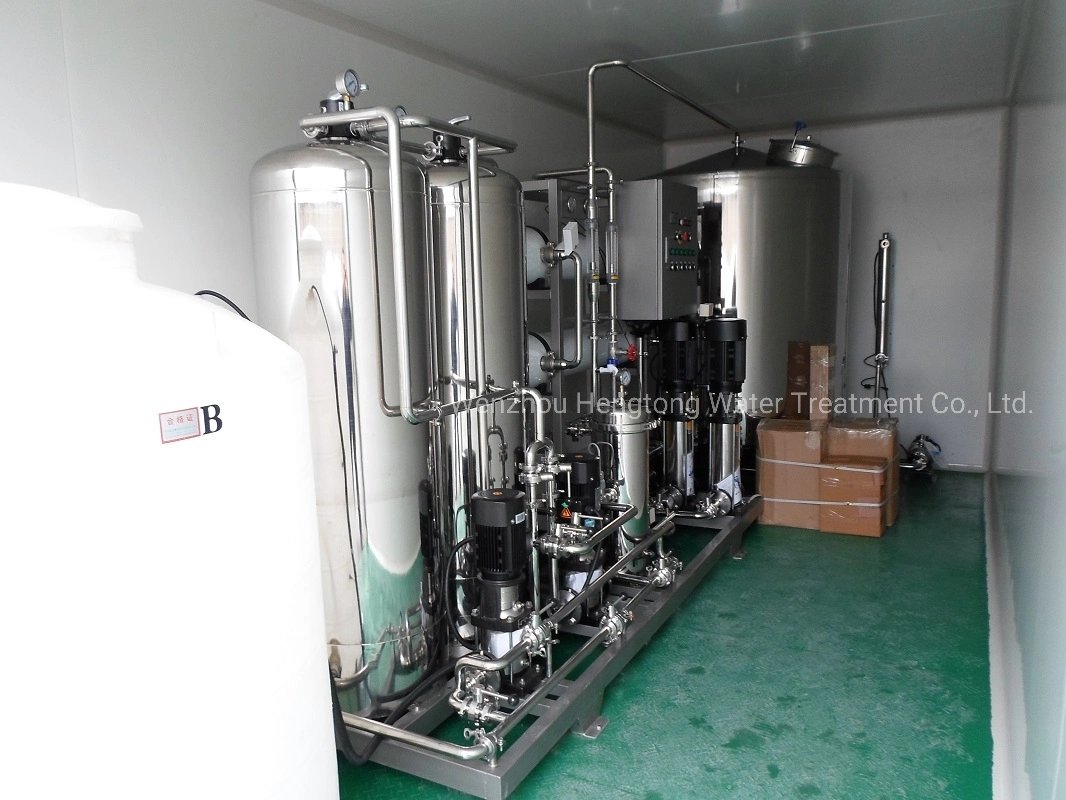 Containerized Mobile RO Water Treatment Plant