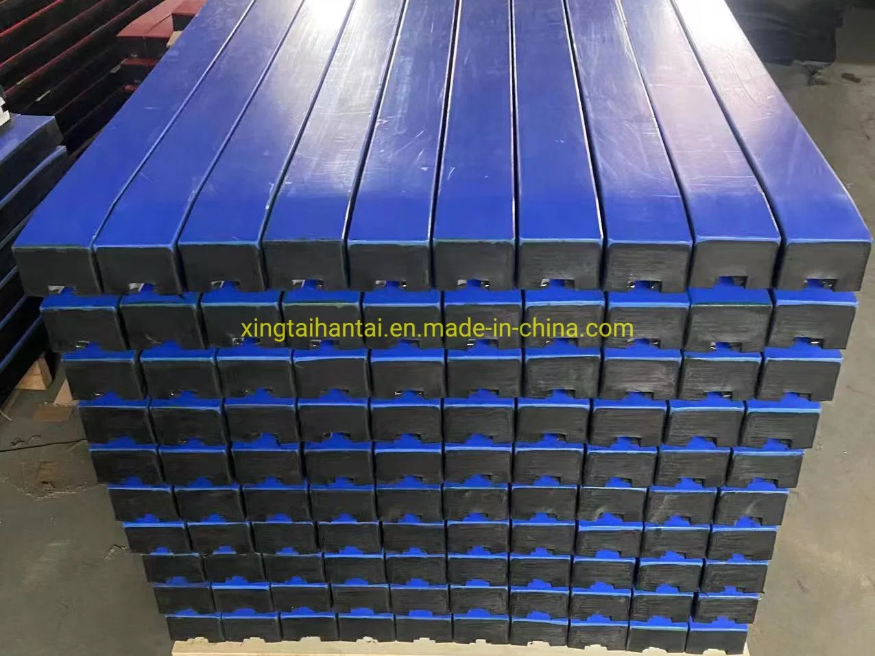 Rubber Combine Load Zone Polyurethane Impact Bars