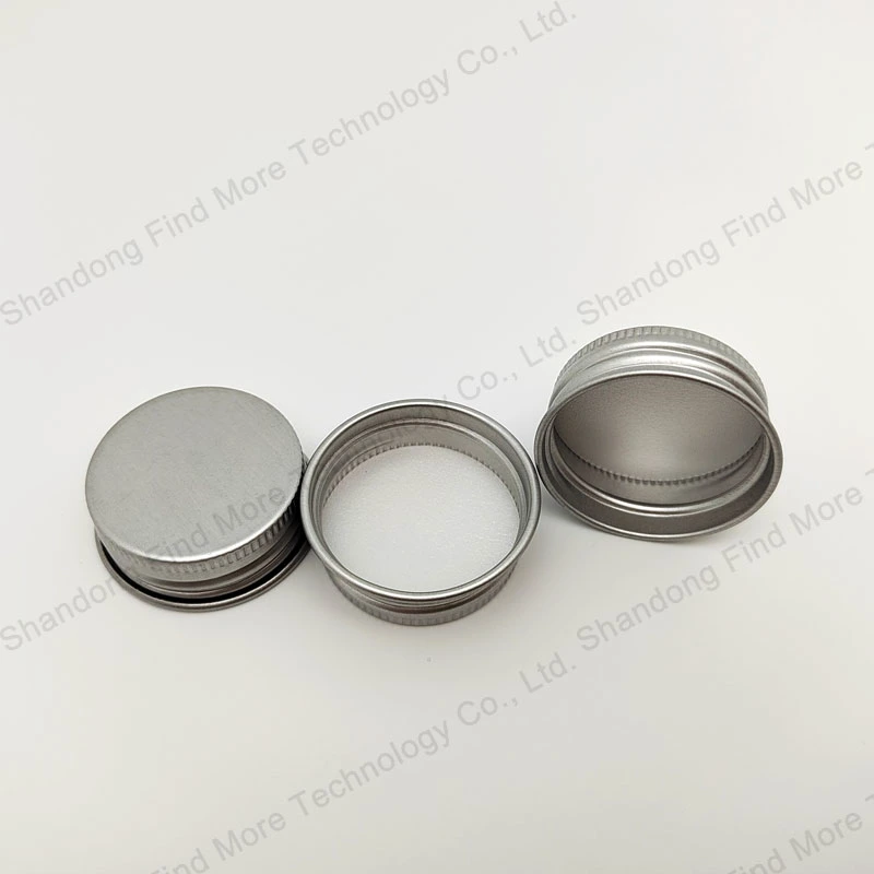 60ml Wide-Mouth Glass Bottle with Silver Aluminum Cap