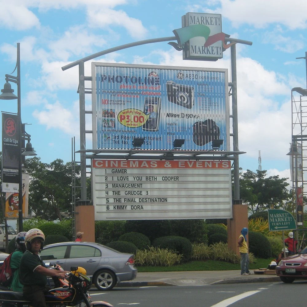 De aluminio de gran tamaño de la publicidad en vallas Trivision (F3V-131S)