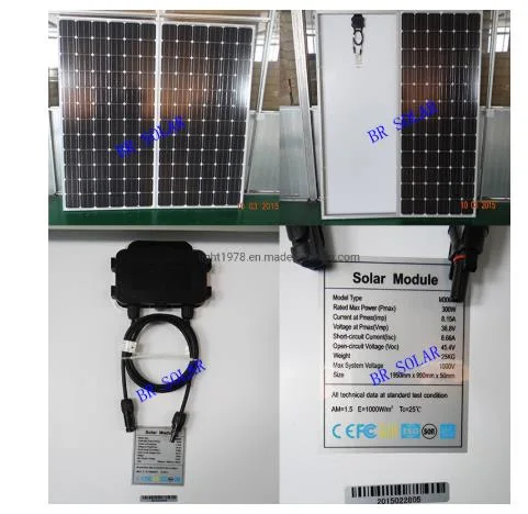 Monocristalino de alta eficiencia Panel Solar de 500W