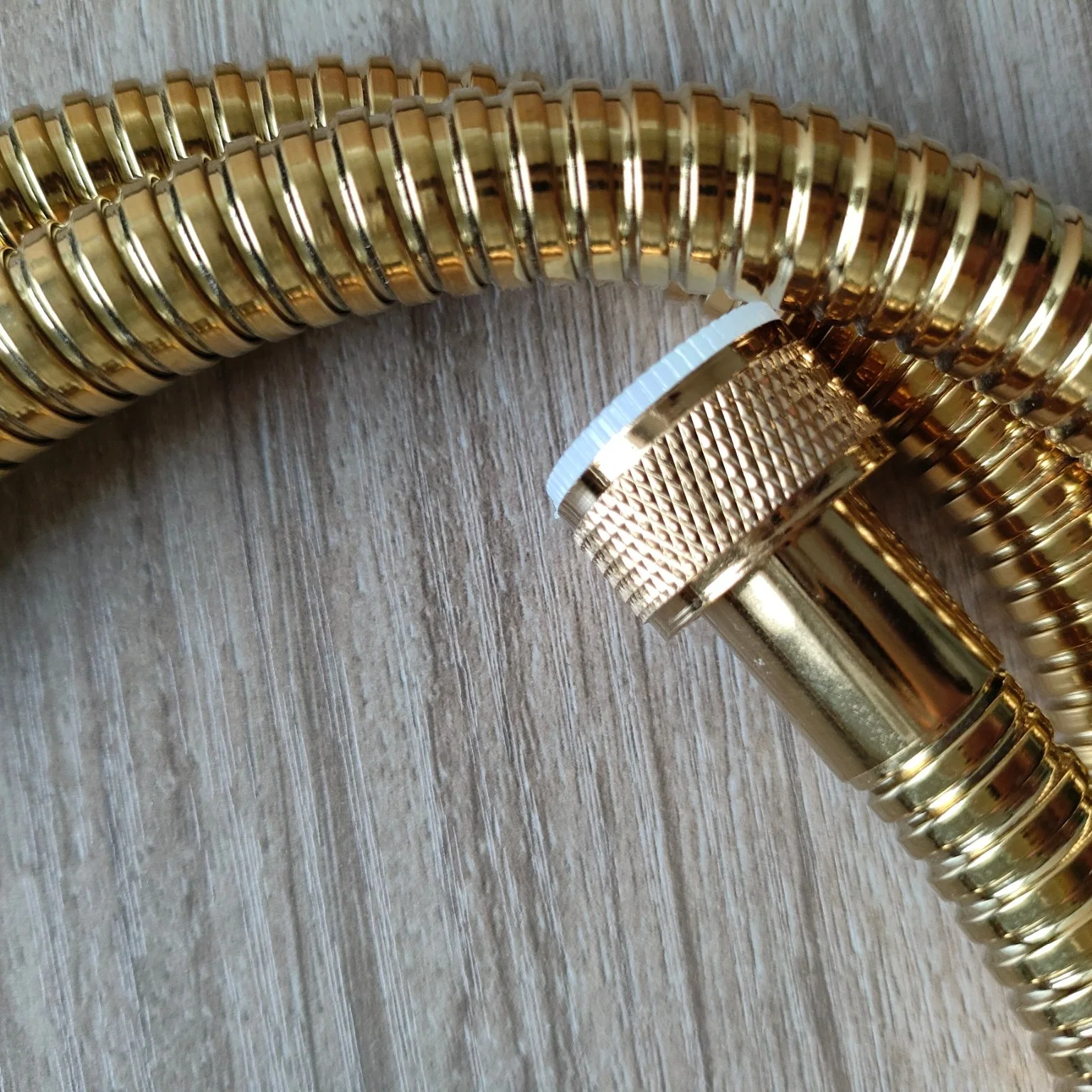 H-5 S. S. 201 Chromed Finished Brass Connector and Brass Nuts Shower Hose